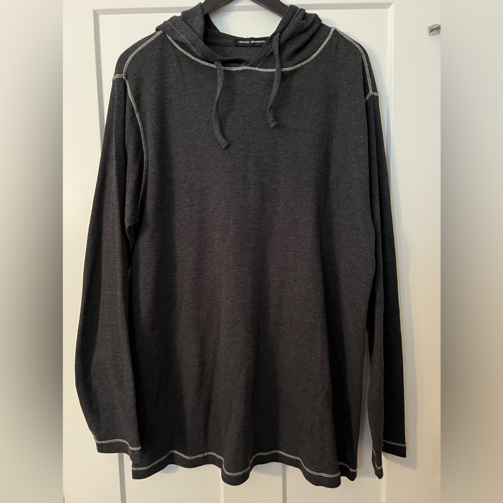 NWOT - Michael Brandon Hooded Thermal XXL